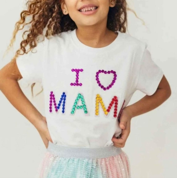 Matching Mommy and Me Sparkly Rhinestone Ourfits from Lola and Kids Large - Picture 7 of 9